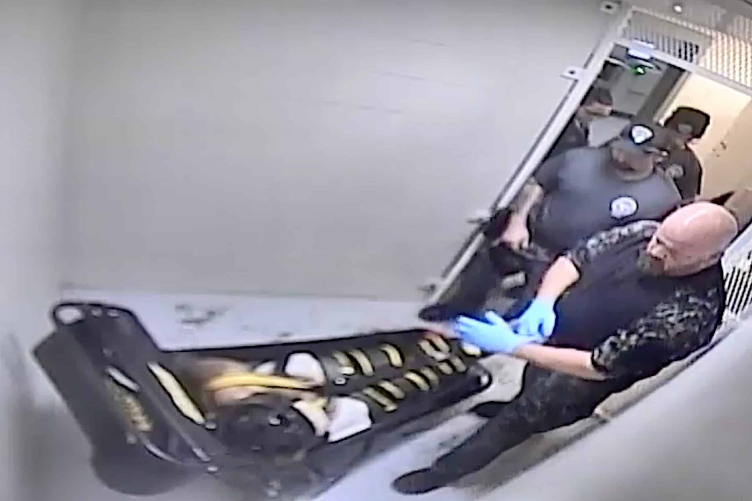ICE Full Body Restraint scaled - Bucks County Beacon - ICE's Use of a Full-Body Restraint on Immigrants, Referred to as 'the Burrito', Raises Concerns Over Inhumane Treatment