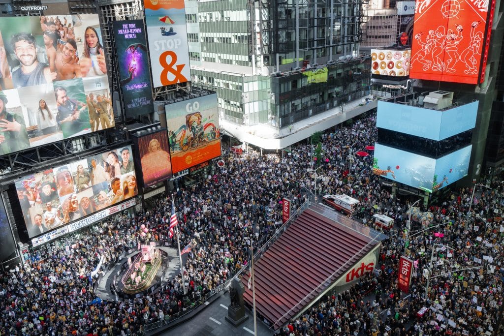 No Kings NYC - Bucks County Beacon - Photo Essay: Millions of Americans Join 'No Kings' Demonstrations Across the County to Protest Trump