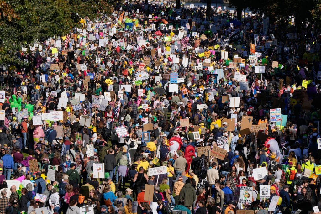 No Kings Portland1 - Bucks County Beacon - Photo Essay: Millions of Americans Join 'No Kings' Demonstrations Across the County to Protest Trump