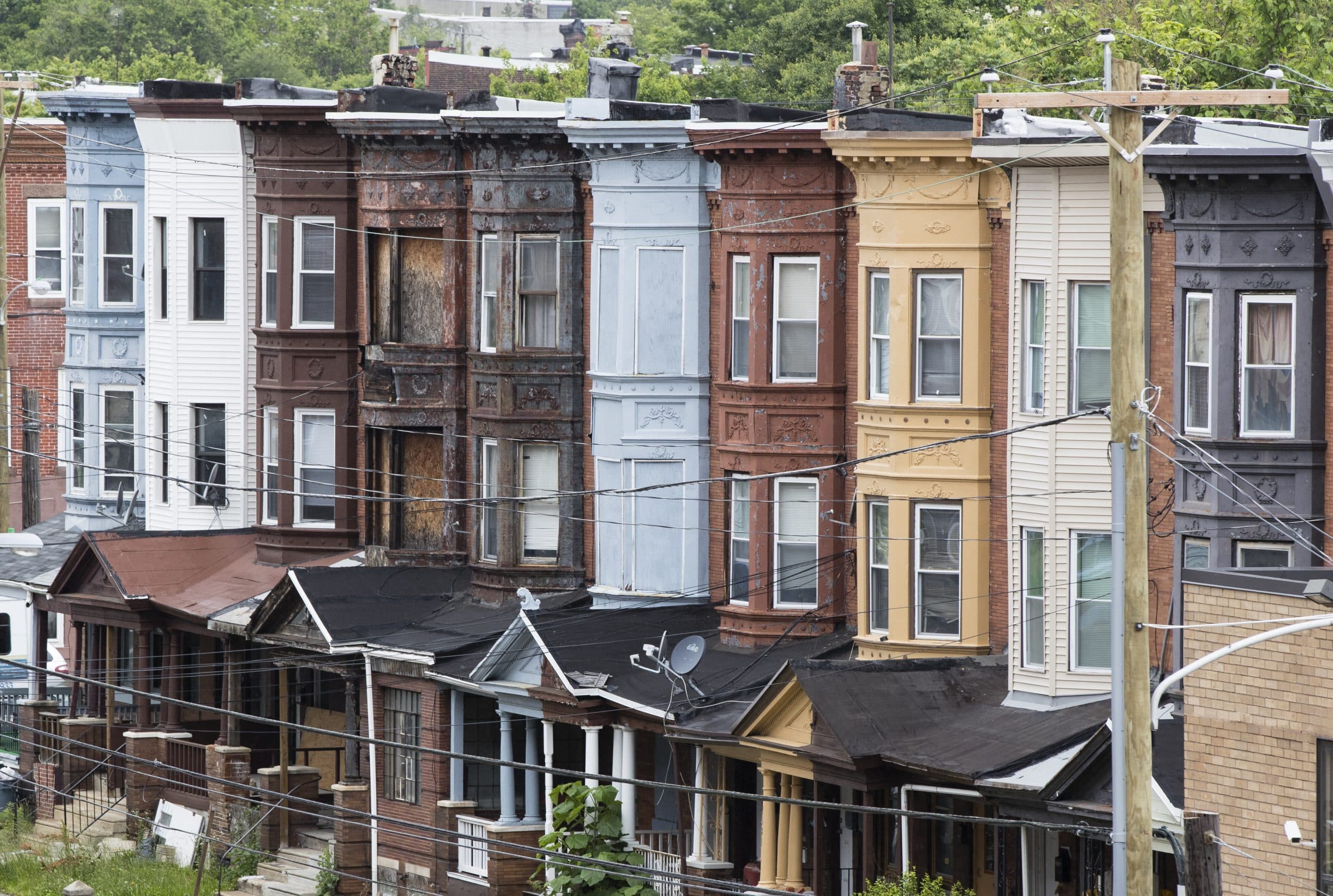 Philadelphia Row Homes scaled - Bucks County Beacon - Corporate Investors Are Gobbling Up Philadelphia’s Single-Family Homes at an Unprecedented Rate, New Report Shows