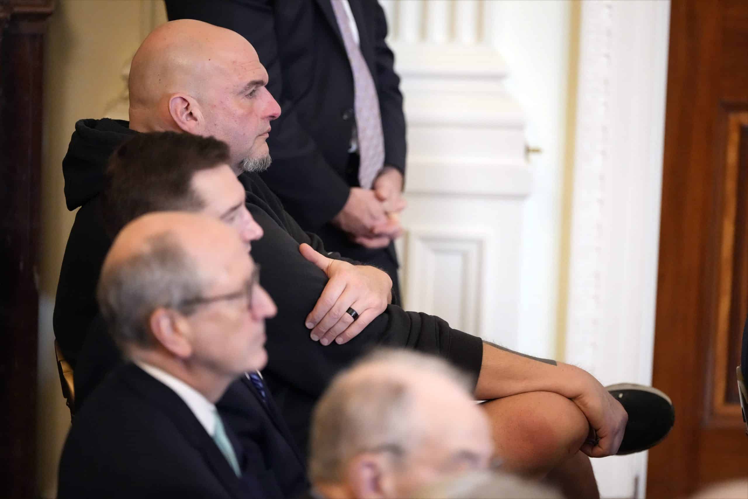 Senator Fetterman Losing His Base scaled - Bucks County Beacon - Pennsylvania Indivisible Urges Senator Fetterman to ‘Open His Eyes’ to the Trump Administration’s Fascism