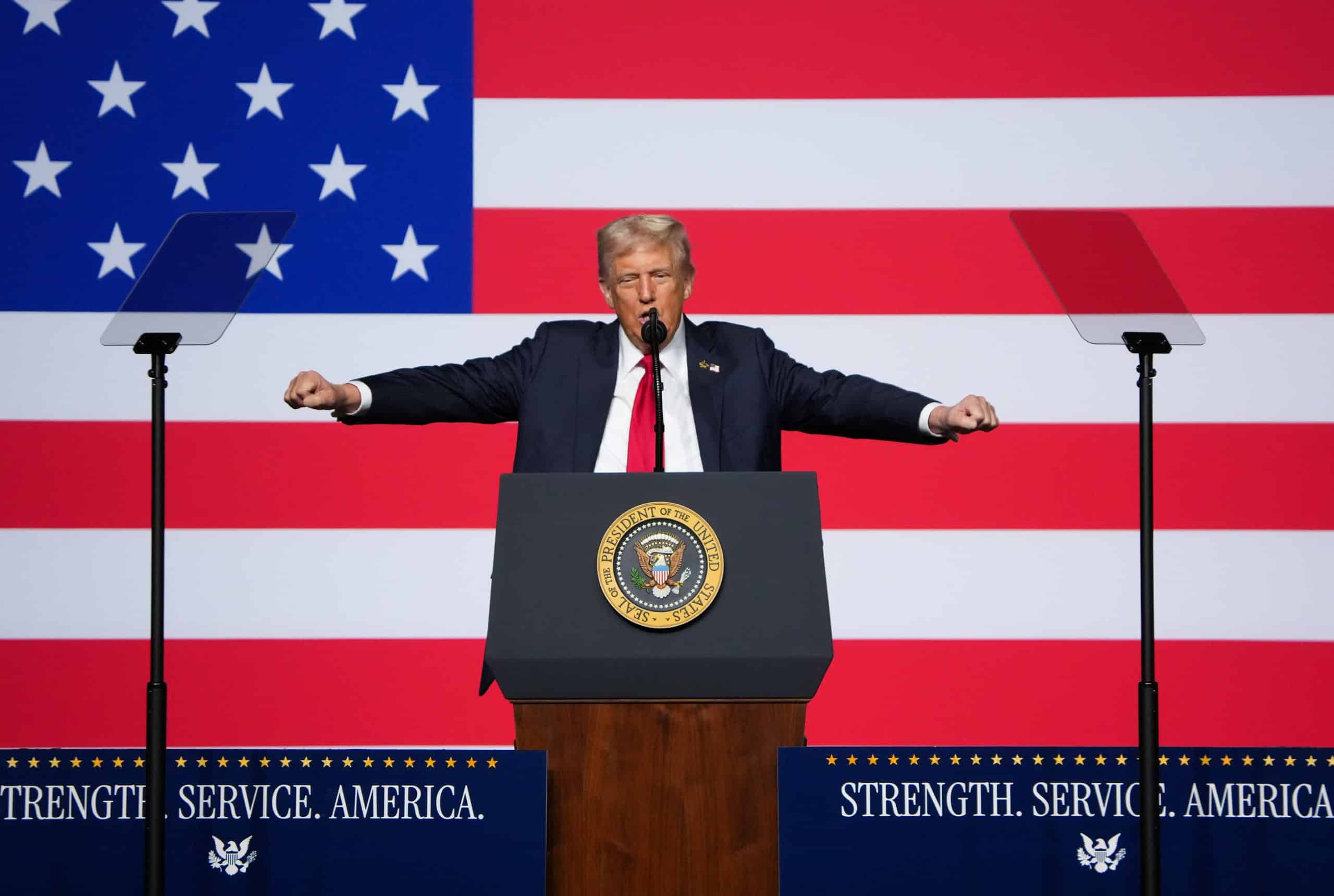 Trump Pentagon Meeting scaled - Bucks County Beacon - Donald Trump and the MAGA Movement's Aspirational Fascism