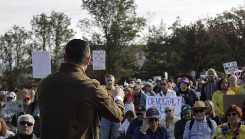 image 5 - Bucks County Beacon - Photo Essay: Thousands of Democracy Defenders Protest Trump at 'No Kings' Rallies Throughout Bucks County