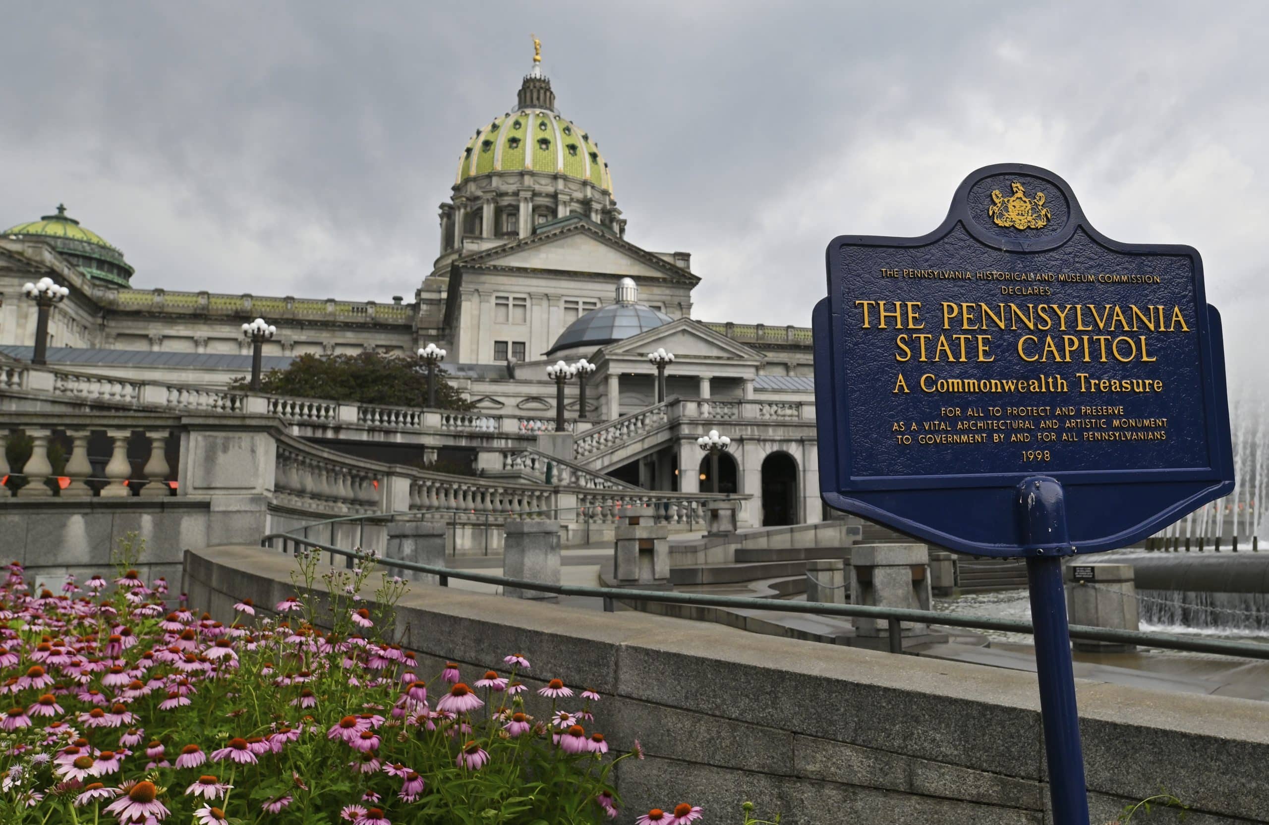 pennsylvania State Capitol scaled - Bucks County Beacon - As State Budget Deadlock Continues, Pennsylvania Coalition Against Domestic Violence Calls for Waiving Bridge Loan Interest Fees