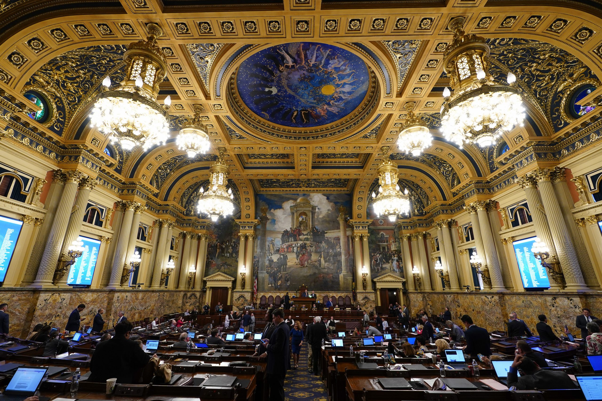 Pennsylvania House of Representatives Harrisburg scaled - Bucks County Beacon - Public Education Advocates Breathe a Sigh of Relief After Pennsylvania Legislature Finally Passes a Budget