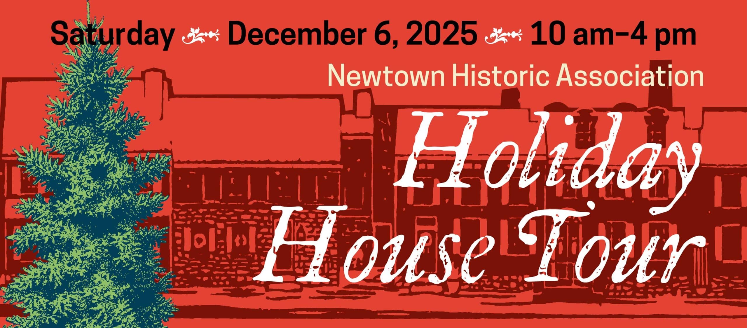 Newtown holiday tour scaled - Bucks County Beacon - Don’t Miss Newtown Historic Association’s Holiday Open House Tour