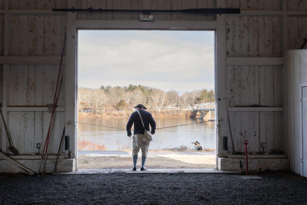 Washington 10 - Bucks County Beacon - PHOTO ESSAY: Christmas Day Washington Crossing Reenactment