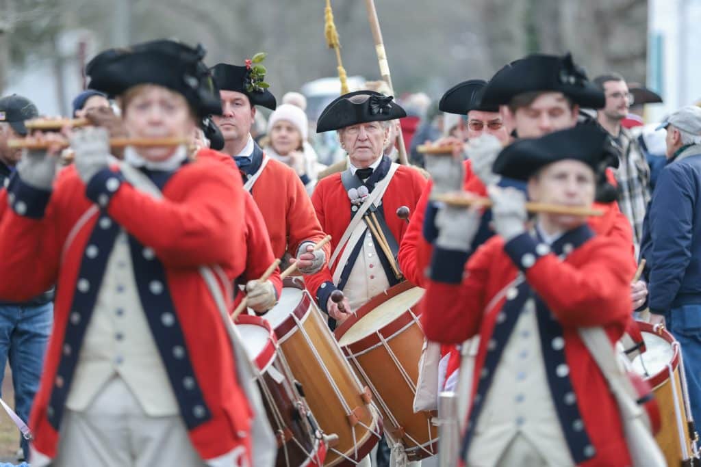 Washington 4 - Bucks County Beacon - PHOTO ESSAY: Christmas Day Washington Crossing Reenactment
