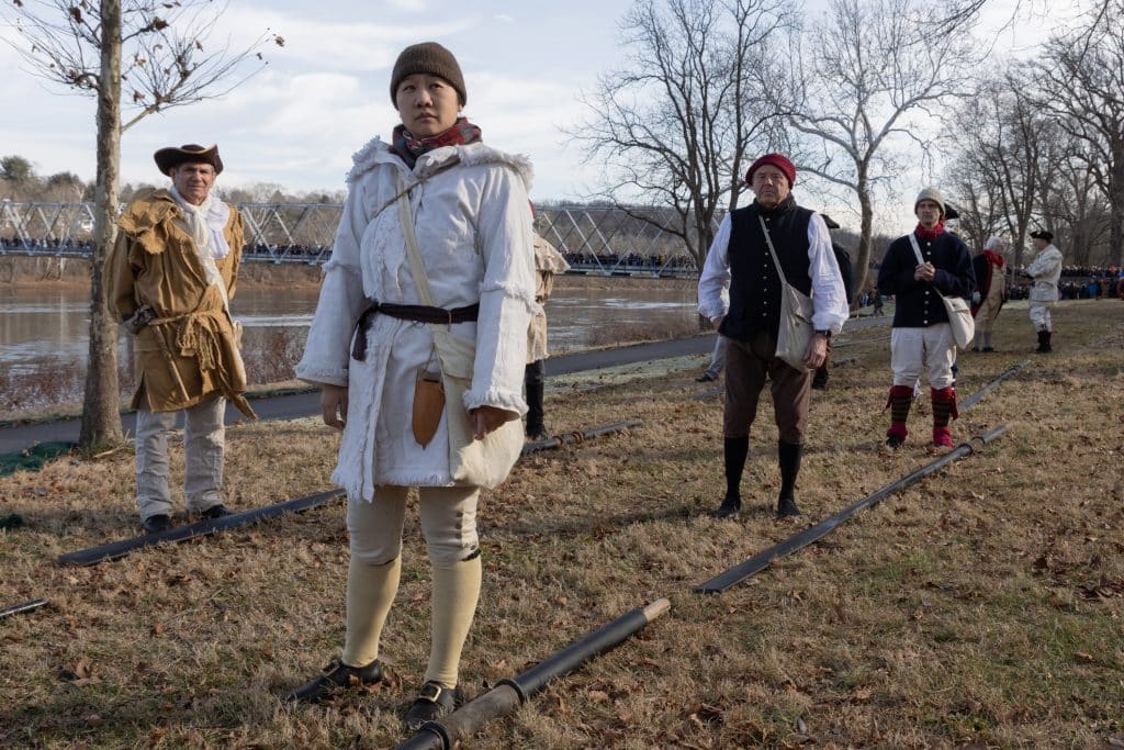 Washington 9 - Bucks County Beacon - PHOTO ESSAY: Christmas Day Washington Crossing Reenactment