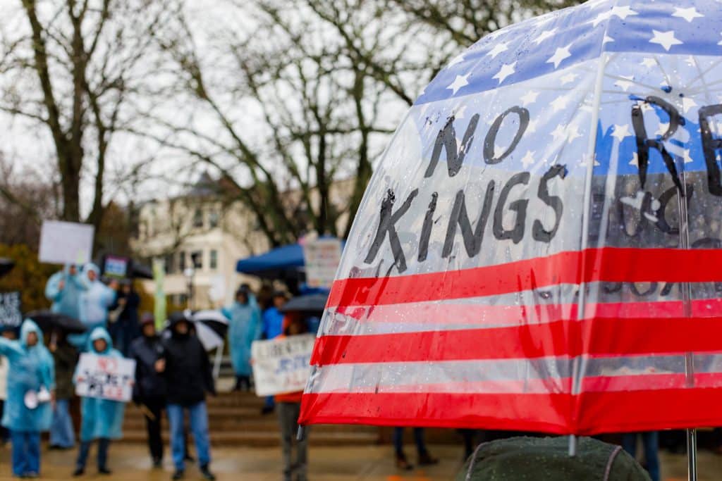 ICE Protest Doylestown No Kings - Bucks County Beacon - Photo Essay: Protest in Doylestown in Opposition to Trump, ICE Murder, and Venezuela Coup