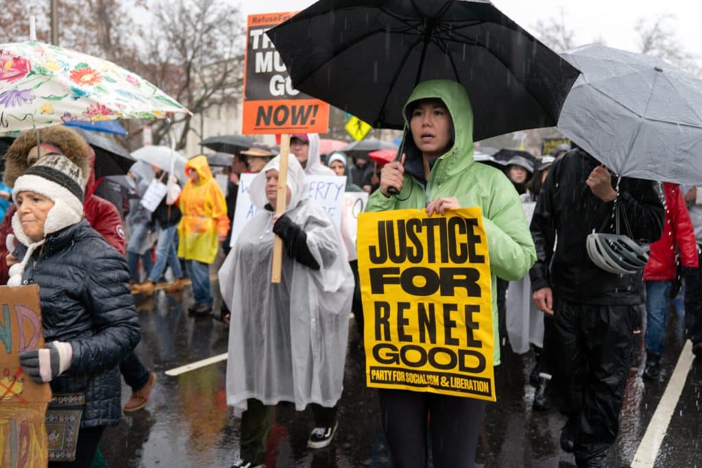 ICE Protest Minneapolis 1 - Bucks County Beacon - Anti-ICE Nationwide Protests in Photos