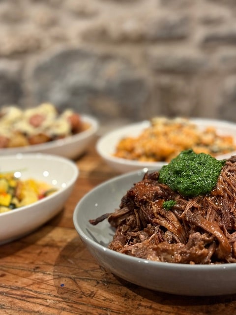 Simple Methods Meet Big Flavor at Thyme & Plate in Carversville 3 Brisket bowl - Bucks County Beacon - Simple Methods Meet Big Flavor at Thyme & Plate in Carversville