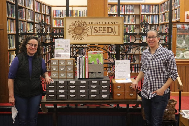 Heather Jean Morrisville Seed Library - Bucks County Beacon - A Bucks County Bird Town Waits in the Wings and Wonders About Their Library’s Future