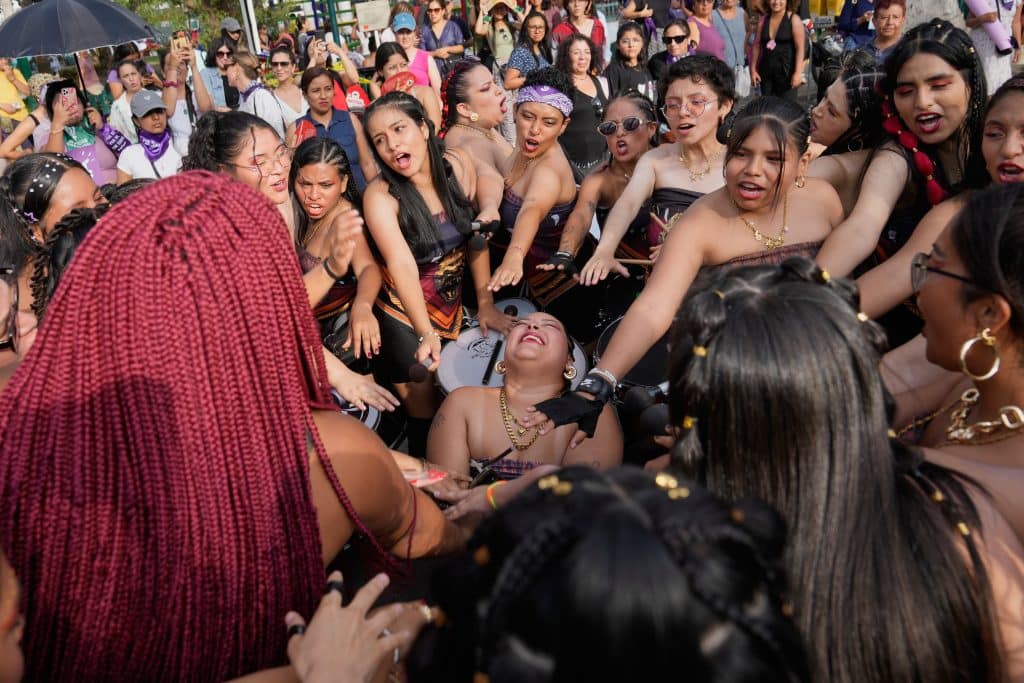 IWD4 - Bucks County Beacon - Photo Essay: International Women's Day Celebrations and Protests Around the World