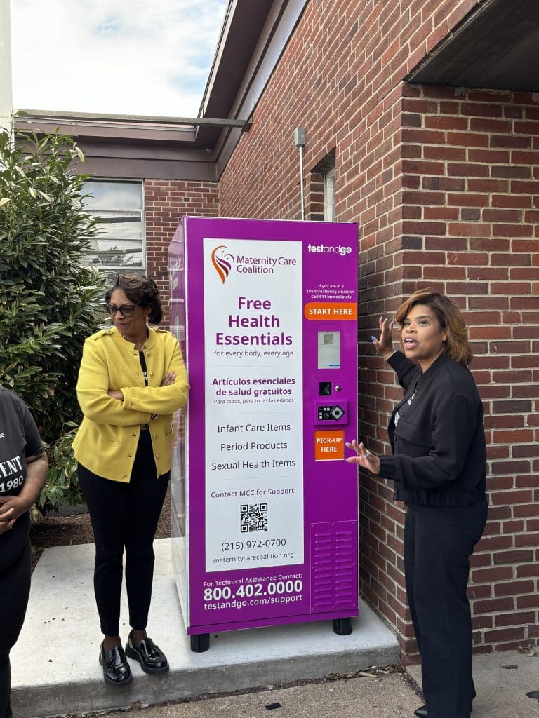 Maternity Care Coalition Opens New Community Care Kiosk in Bristol 1 MCC Lonnese Boddison - Bucks County Beacon - Maternity Care Coalition Opens New Community Care Kiosk in Bristol