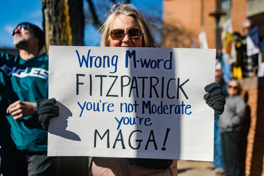 No Kings 3 Doylestown Fitzpatrick - Bucks County Beacon - This Is What Democracy Looks Like: 'No Kings' Doylestown Protest in Photos