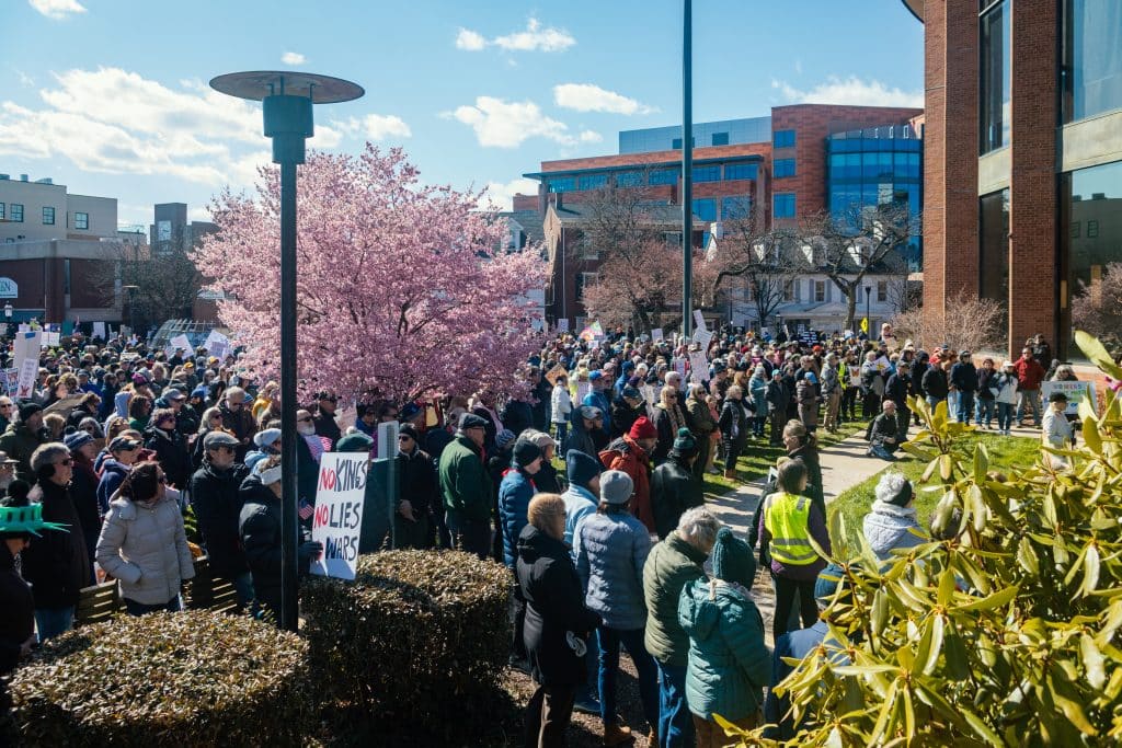 No Kings 3 Doylesytown Court House - Bucks County Beacon - This Is What Democracy Looks Like: 'No Kings' Doylestown Protest in Photos