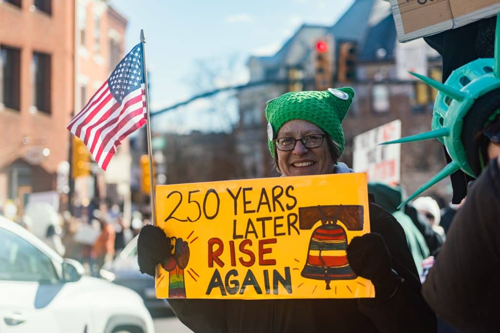 No Kings 3 Doylestown PA Rise Again - Bucks County Beacon - This Is What Democracy Looks Like: 'No Kings' Doylestown Protest in Photos