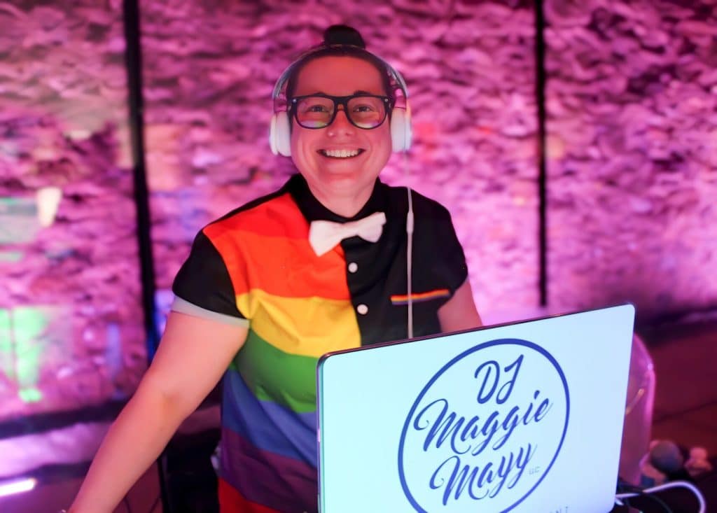 Queer Prom DJ - Bucks County Beacon - Photo Essay: Queer Prom Provides a Night of Joy and Belonging to Bucks County LGBTQ+ Youth