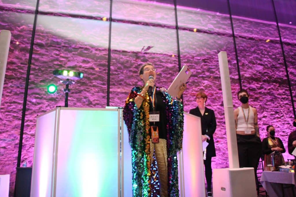 Queer Prom Marlene - Bucks County Beacon - Photo Essay: Queer Prom Provides a Night of Joy and Belonging to Bucks County LGBTQ+ Youth