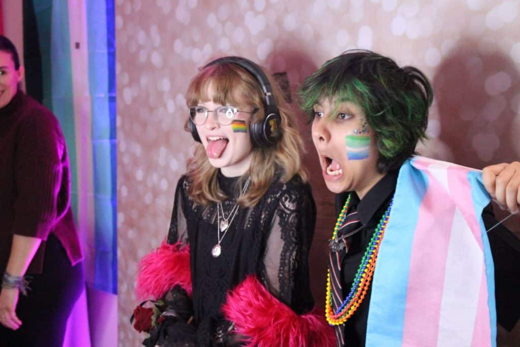 Queer Prom faces - Bucks County Beacon - Photo Essay: Queer Prom Provides a Night of Joy and Belonging to Bucks County LGBTQ+ Youth