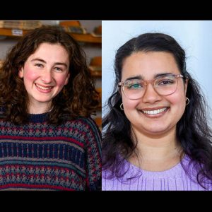 Picture of Naomi Weiss and Sarah Huffman