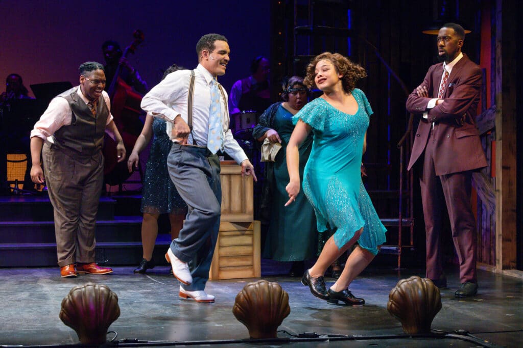 Stanley Martin Giada Leigh with J. Andrew Speas Devon Sinclair - Bucks County Beacon - Bristol Native and Broadway Actor Stanley Martin Comes Home; Stars in Tony-Award Winning Musical ‘Jelly’s Last Jam’