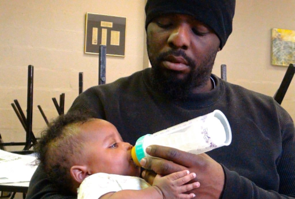 Homeless Father and child - Bucks County Beacon - The Media Must Do a Better Job Covering Homelessness
