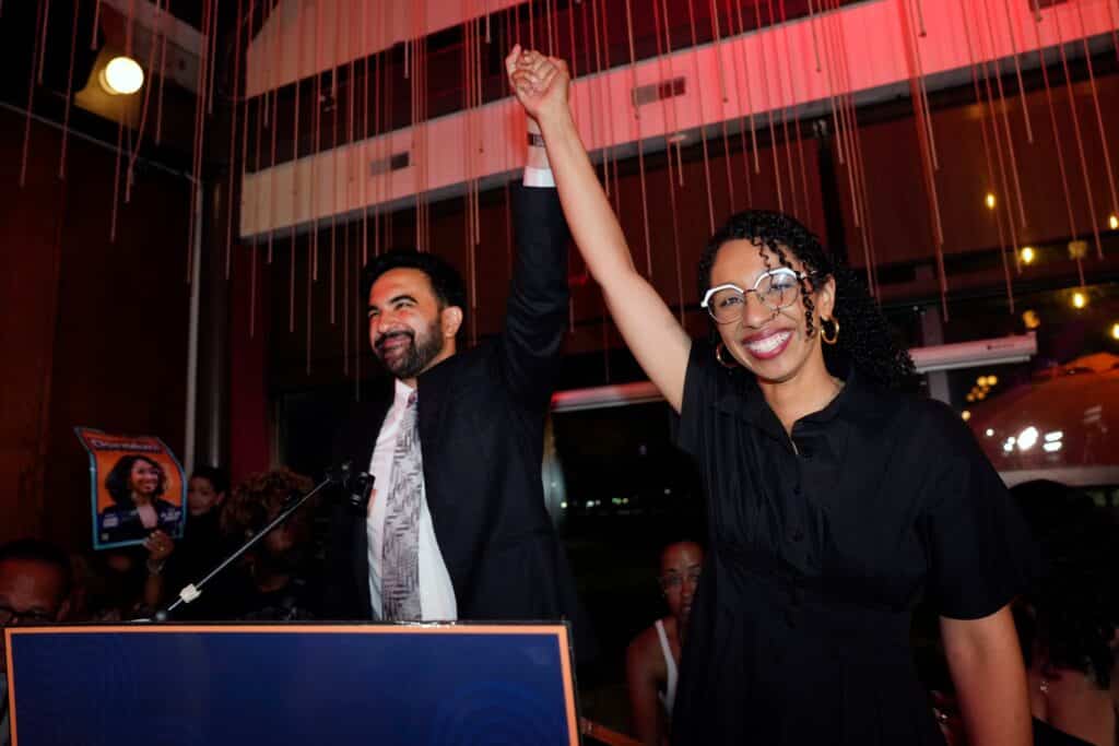 NYC Mayor Zohran Mamdani and Darializa Avila Chevalier 1 - Bucks County Beacon - Democrats Wrestle With Race, Populism and Ideology in Clashes With Lawmakers of Color
