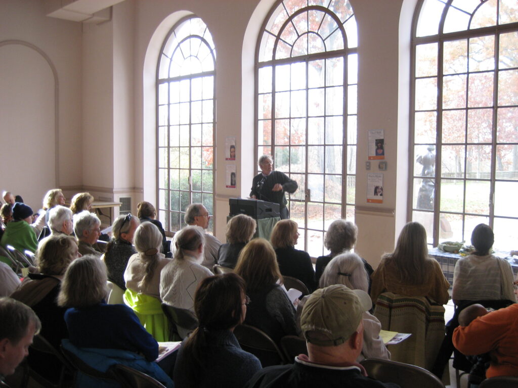 Bucks County Poet Laureate Program Celebrates 50th Anniversary Milestone; Seeks Next Poet Laureate 1 BCCC Bursk at reading 11.13.11 1 - Bucks County Beacon - Bucks County Poet Laureate Program Celebrates 50th Anniversary Milestone; Seeks Next Poet Laureate