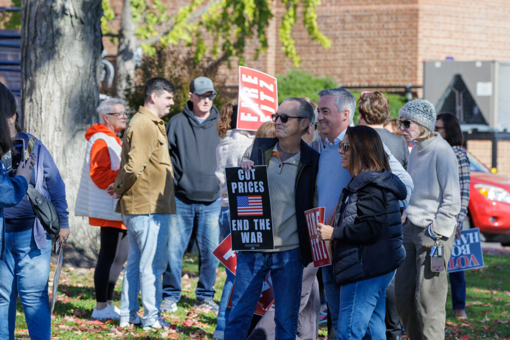 On the Bristol Waterfront, Bob Harvie’s Message Is Simple: Every Vote Counts 1 Bob Harvie Bristol Rally October25 2026 DavidIskra36 - Bucks County Beacon - On the Bristol Waterfront, Bob Harvie’s Message Is Simple: Every Vote Counts
